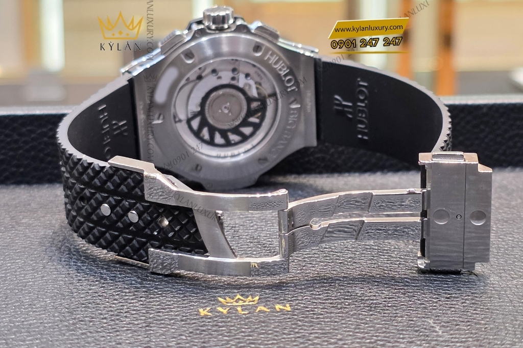 Kỳ Lân Luxury dong ho hublot big bang steel diamonds 41mm 341 sx 130 rx 174 6 Đồng Hồ hublot Big Bang Steel Diamonds 41mm