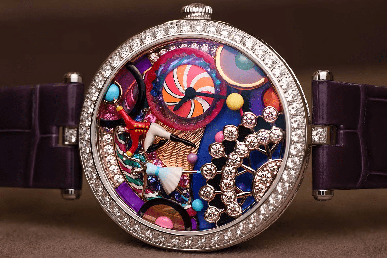 Kỳ Lân Luxury 03 vca nutcracker watch min Đồng hồ Van Cleef & Arpels Lady Arpels Nutcracker