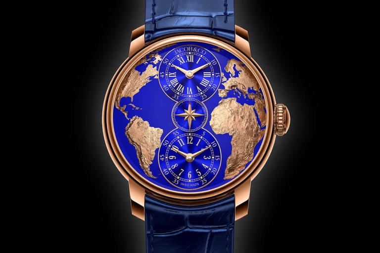 Kỳ Lân Luxury 04 gwd jacob n co 2023 1 min Chiếc đồng hồ múi giờ kép mới của Jacob & Co.