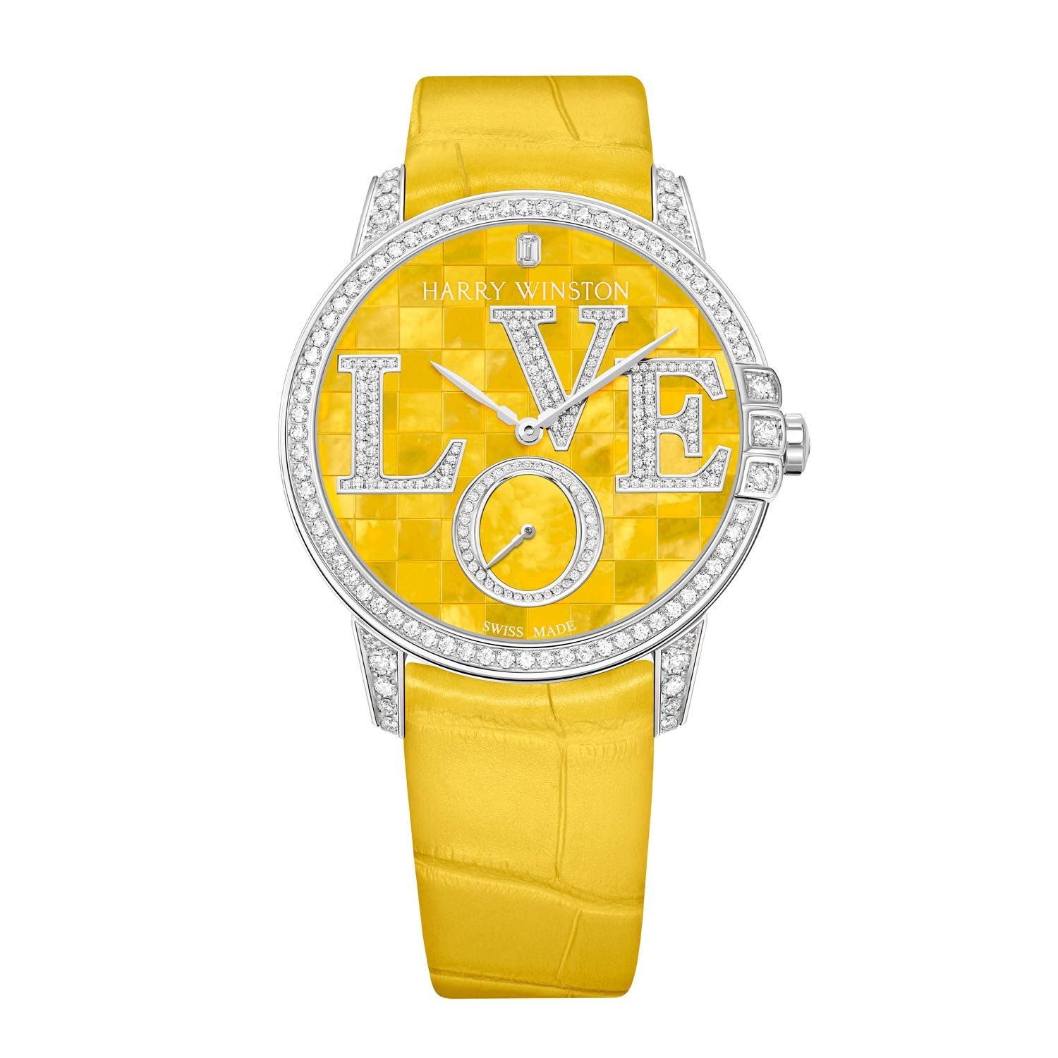 Đồng hồ Harry Winston chiếc đồng hồ tình yêu đầy màu sắc