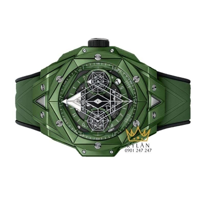 Kỳ Lân Luxury 10 230a54f8 81bd 45b1 b07a 5e71bb9fce34 1 Đồng hồ Hublot Big Bang Sang Bleu Ii Green Ceramic 45mm