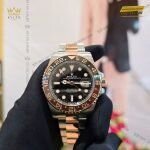 Kỳ Lân Luxury 14 1 1 Đồng hồ Rolex GMT Master II 126711CHNR-0002 "Root Beer"