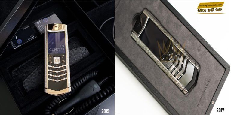 Kỳ Lân Luxury 1517 So sánh sự khác nhau cơ bản giữa Vertu Signature S đời 2015 và 2017?