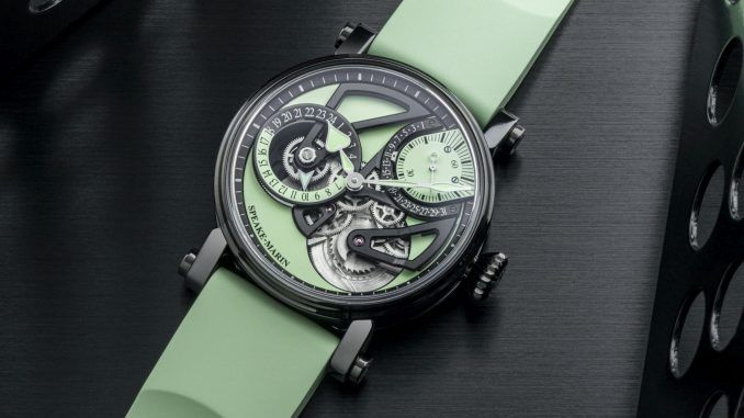 Kỳ Lân Luxury 1f1b046a dual time mint art cover e1619067909713 Top 9 dòng đồng hồ xanh lá cây xuất sắc nhất hiện nay bạn nên biết (PHẦN 2)