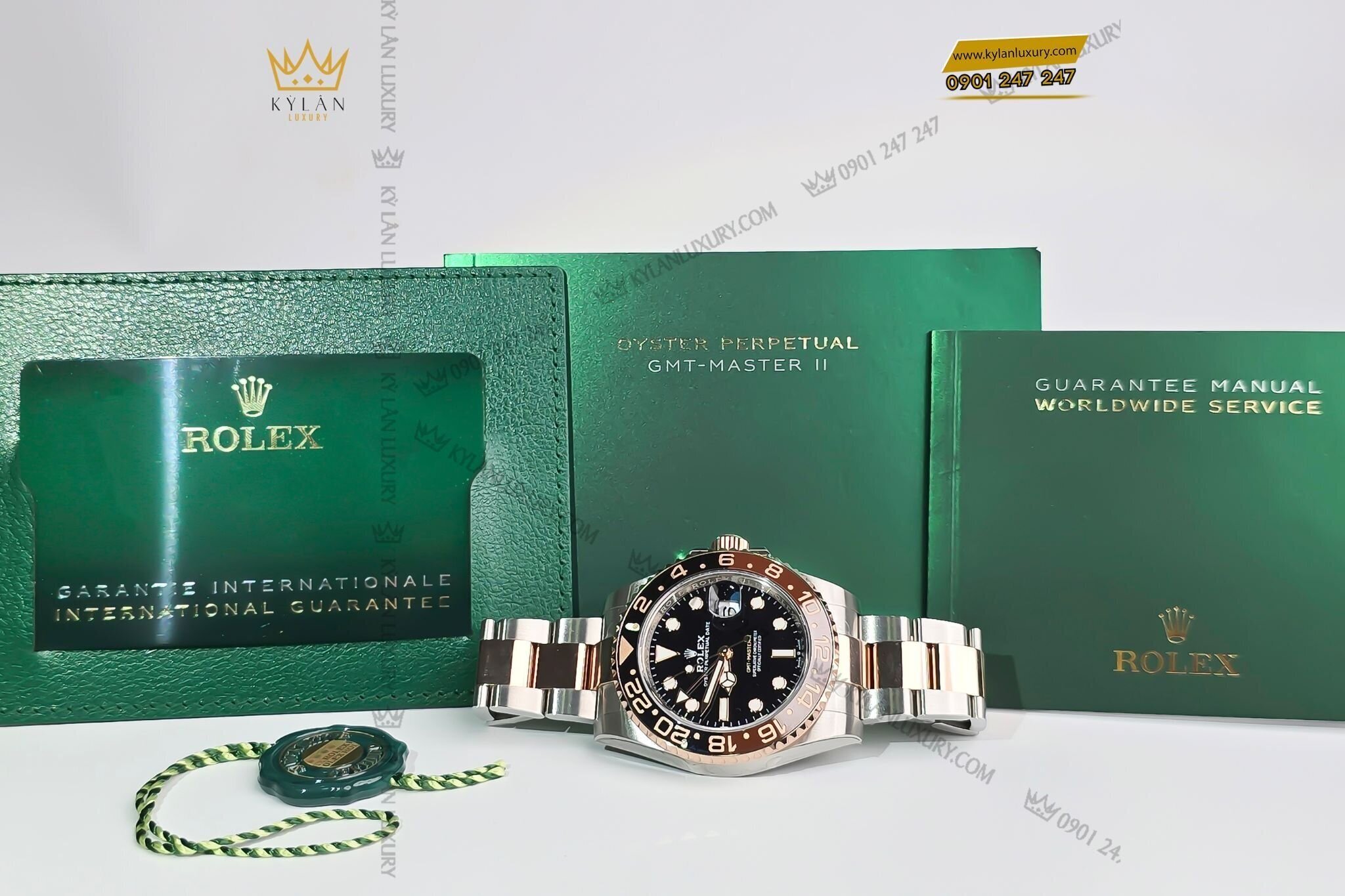 Kỳ Lân Luxury 2 aceb1cdd 5e0a 4183 84fb 59f86530eb84 Đồng hồ Rolex GMT Master II 126711CHNR-0002 "Root Beer"