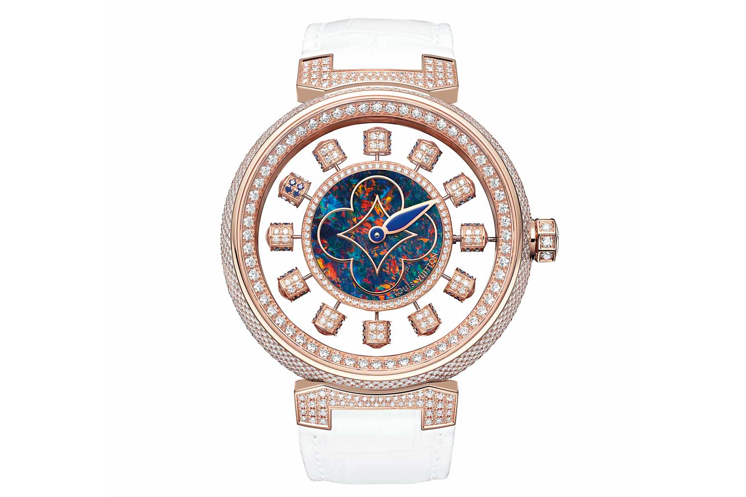 Kỳ Lân Luxury 2020 tambour spin time air opal Những chiếc đồng hồ ấn tượng đến từ Louis Vuitton (P2)