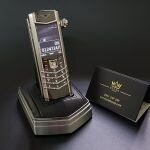 Kỳ Lân Luxury 20200327 174543 scaled 1 Vertu Signature S thép nguyên zin bọc da đen kèm dock cực độc