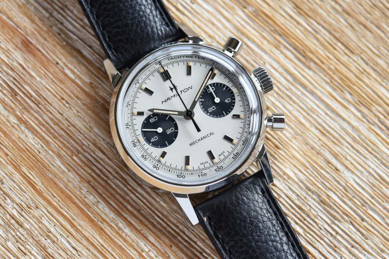Kỳ Lân Luxury 2021 hamilton intra matic chronograph h hand wound review 3 1 TOP 5 dòng đồng hồ Crhonograph đầy thú vị khi được ra mắt gần đây