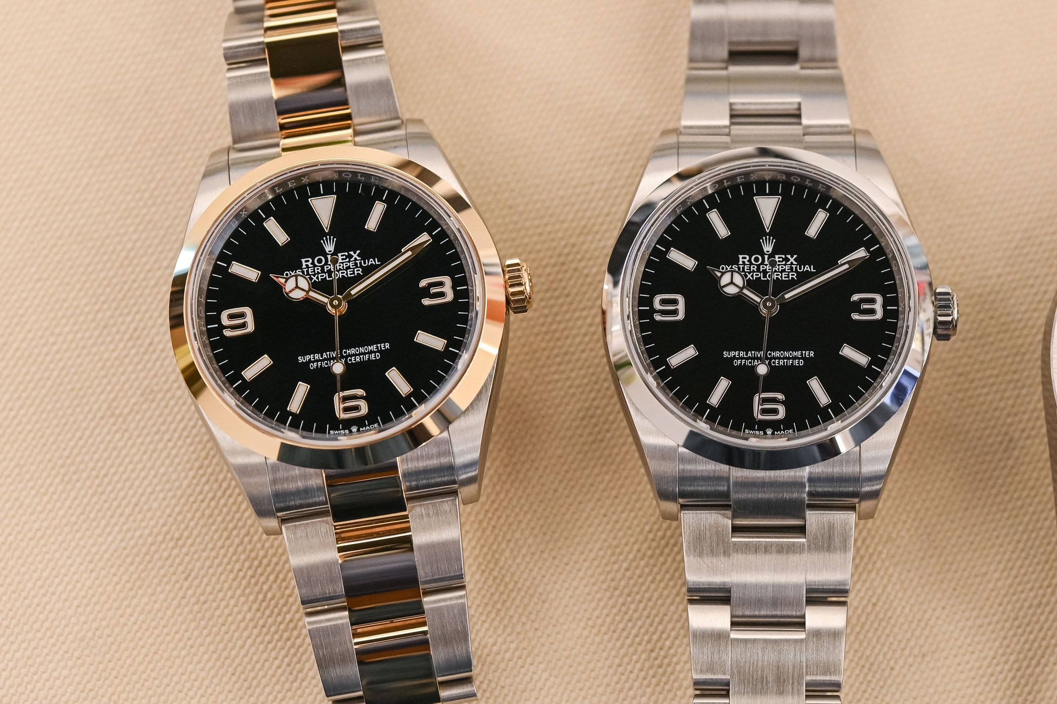 Kỳ Lân Luxury 2021 rolex explorer 1 36mm 124270 124273 hands on 1 Những mẫu đồng hồ có giá trị dưới 10.000 EUR đáng chú ý ở sự kiện Watches & Wonders 2021