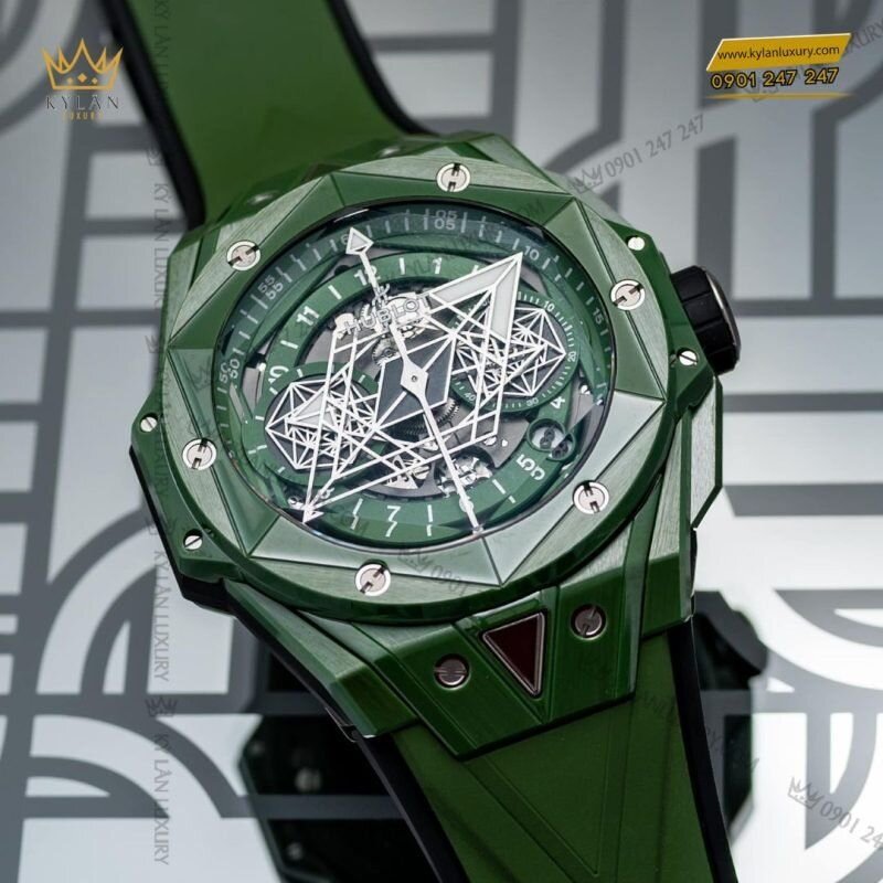 Kỳ Lân Luxury 4 e191e3bc 9406 45d7 811b 01f9ca211b51 1 Đồng hồ Hublot Big Bang Sang Bleu Ii Green Ceramic 45mm