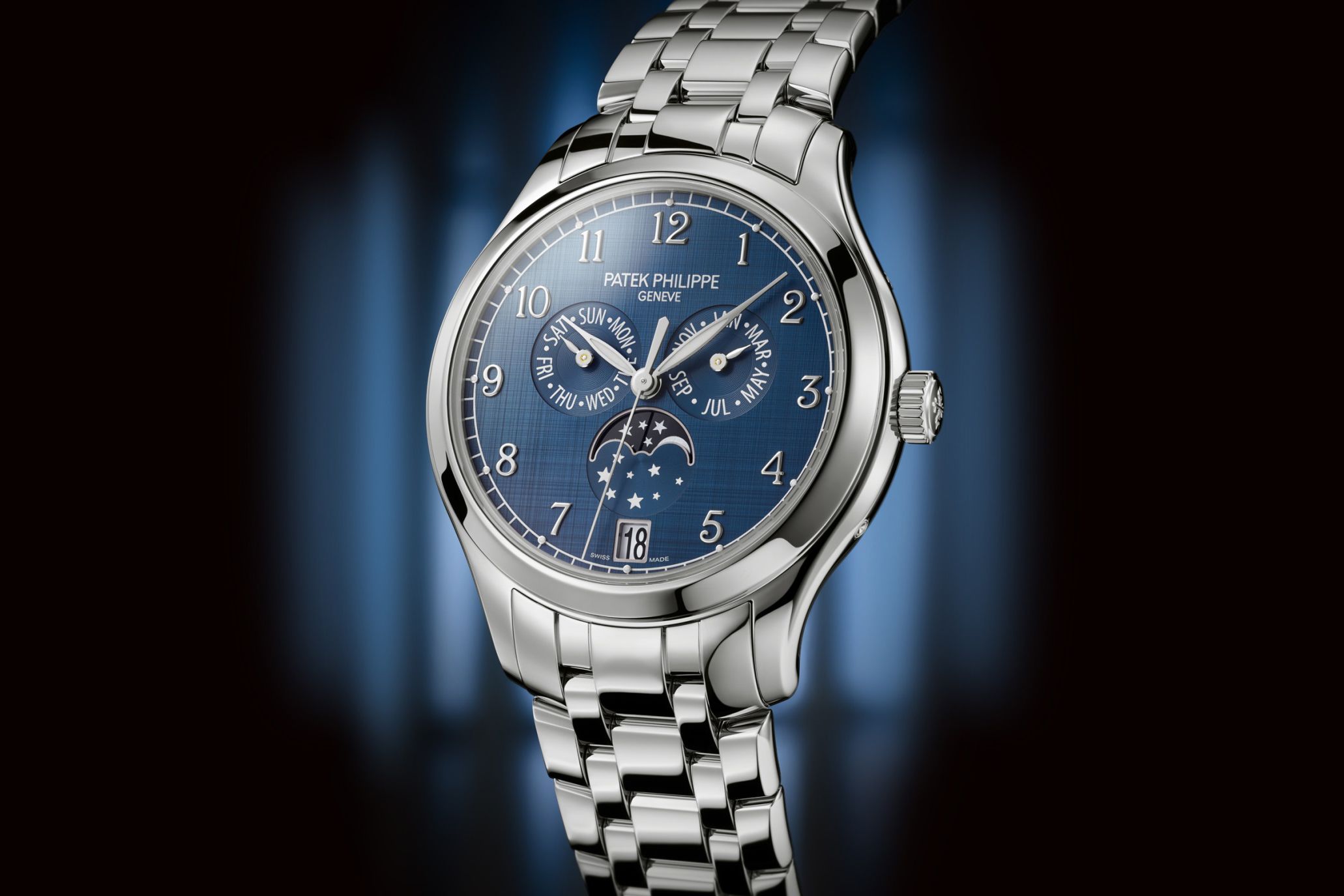Kỳ Lân Luxury 4947 1a 001 8 1 Patek Philippe tiếp tục khuấy đảo thị trường ở sự kiện Watches & Wondders 2021 với 3 mẫu đồng hồ mới nhất