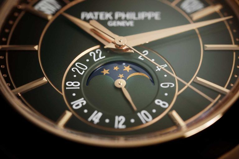 Kỳ Lân Luxury 5205r 1 Bộ ba chiếc đồng hồ đỉnh cao của Patek Philippe