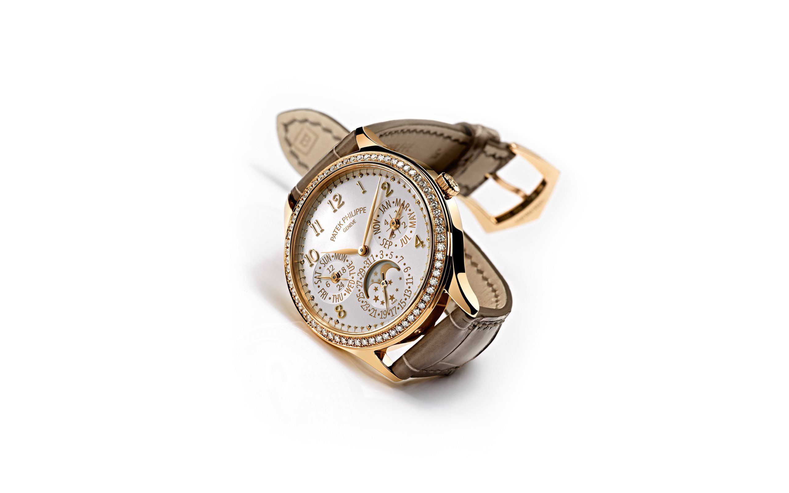 Kỳ Lân Luxury 7140r 001 11 Patek Philippe Grand Complications Rose Gold Ladies First Perpetual Calendar 7140R-001