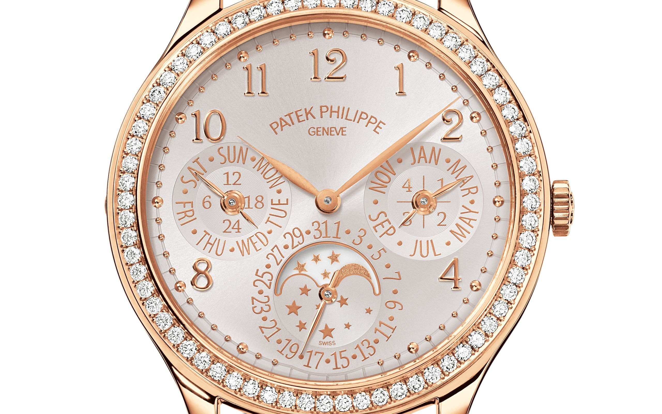 Kỳ Lân Luxury 7140r 001 21 2x 1 Patek Philippe Grand Complications Rose Gold Ladies First Perpetual Calendar 7140R-001