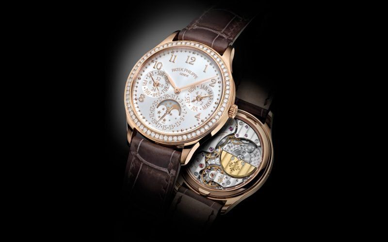 Kỳ Lân Luxury 7140r 001 9 2x 1 1 Patek Philippe Grand Complications Rose Gold Ladies First Perpetual Calendar 7140R-001