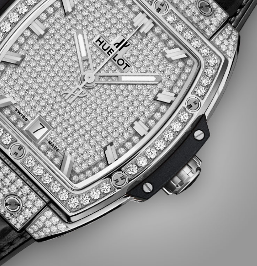 Kỳ Lân Luxury 80674 970 1 HUBLOT SPIRIT OF BIG BANG TITANIUM FULL PAVÉ