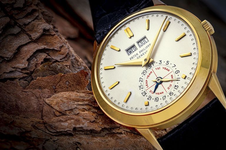 Kỳ Lân Luxury alan banberys yellow gold patek philippe ref 3448j senza luna perpetual calendar wristwatch Chiêm ngưỡng những tác phẩm tuyệt tác thời gian xuất hiện ở phiên đấu giá thập kỷ của Christie’s