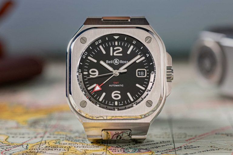 Kỳ Lân Luxury bell ross br 05 gmt Đồng hồ Bell & Ross BR 05 GMT