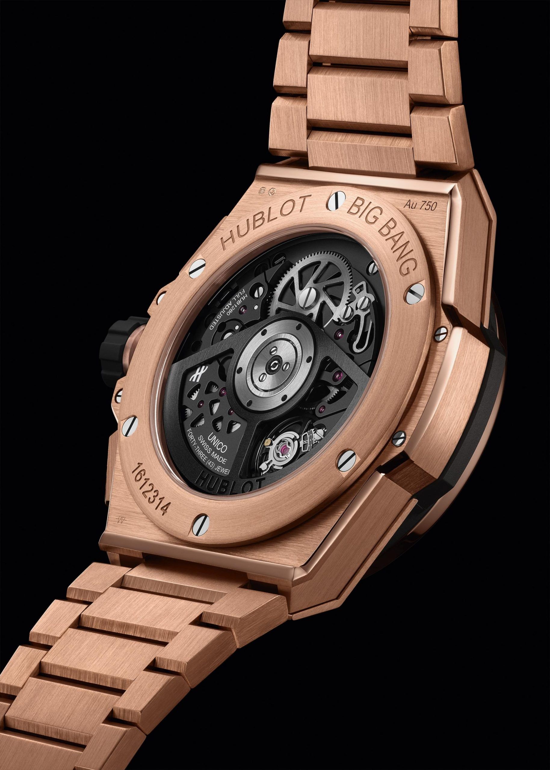 Đồng hồ Hublot Big Bang Integrated King Gold Rainbow 42mm