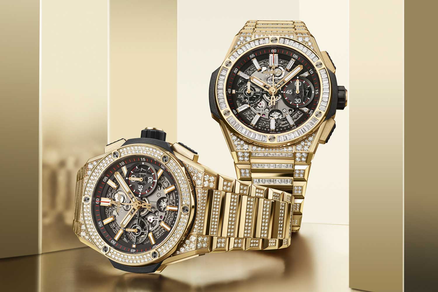 Bộ sưu tập Hublot Big Bang bằng vàng cực đẹp