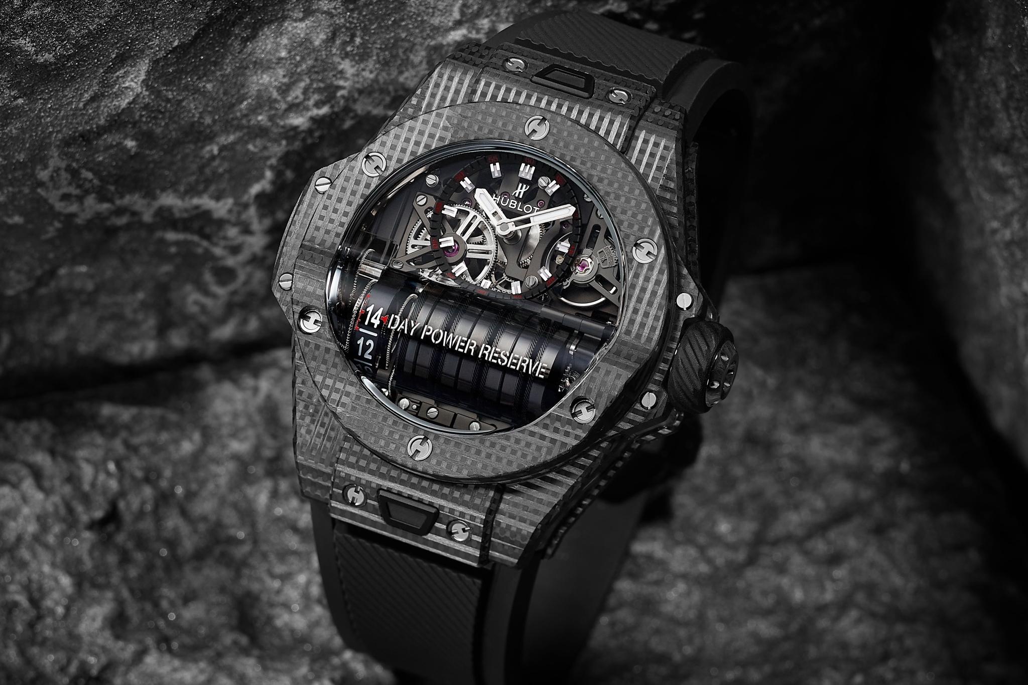 Đồng hồ Hublot Big Bang MP-11 Power Reserve 14 Days 3D Carbon 