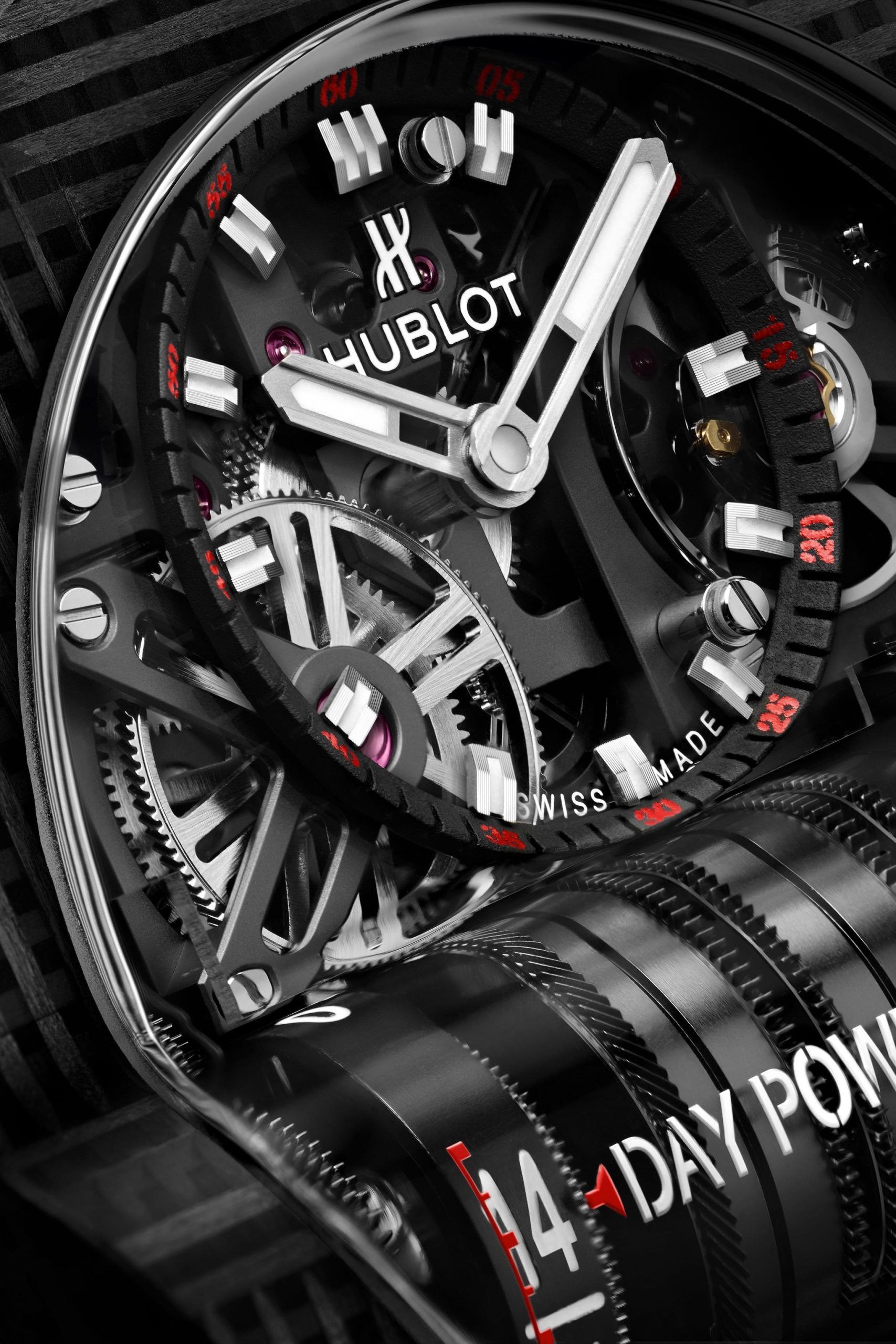 Đồng hồ Hublot Big Bang MP-11 Power Reserve 14 Days 3D Carbon 
