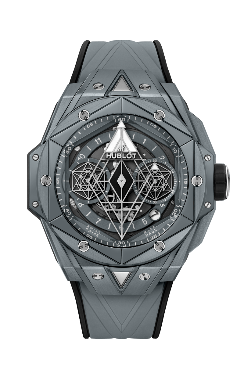 Kỳ Lân Luxury big bang sang bleu ii grey ceramic 45 mm soldier shot Chiêm ngưỡng bộ 3 ấn phẩm vượt thời gian của Big Bang Sang Bleu II