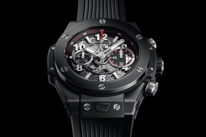 Kỳ Lân Luxury big bang unico black magic 45 mm 411 ci 1170 rx main view 1 HUBLOT BIG BANG UNICO BLACK MAGIC