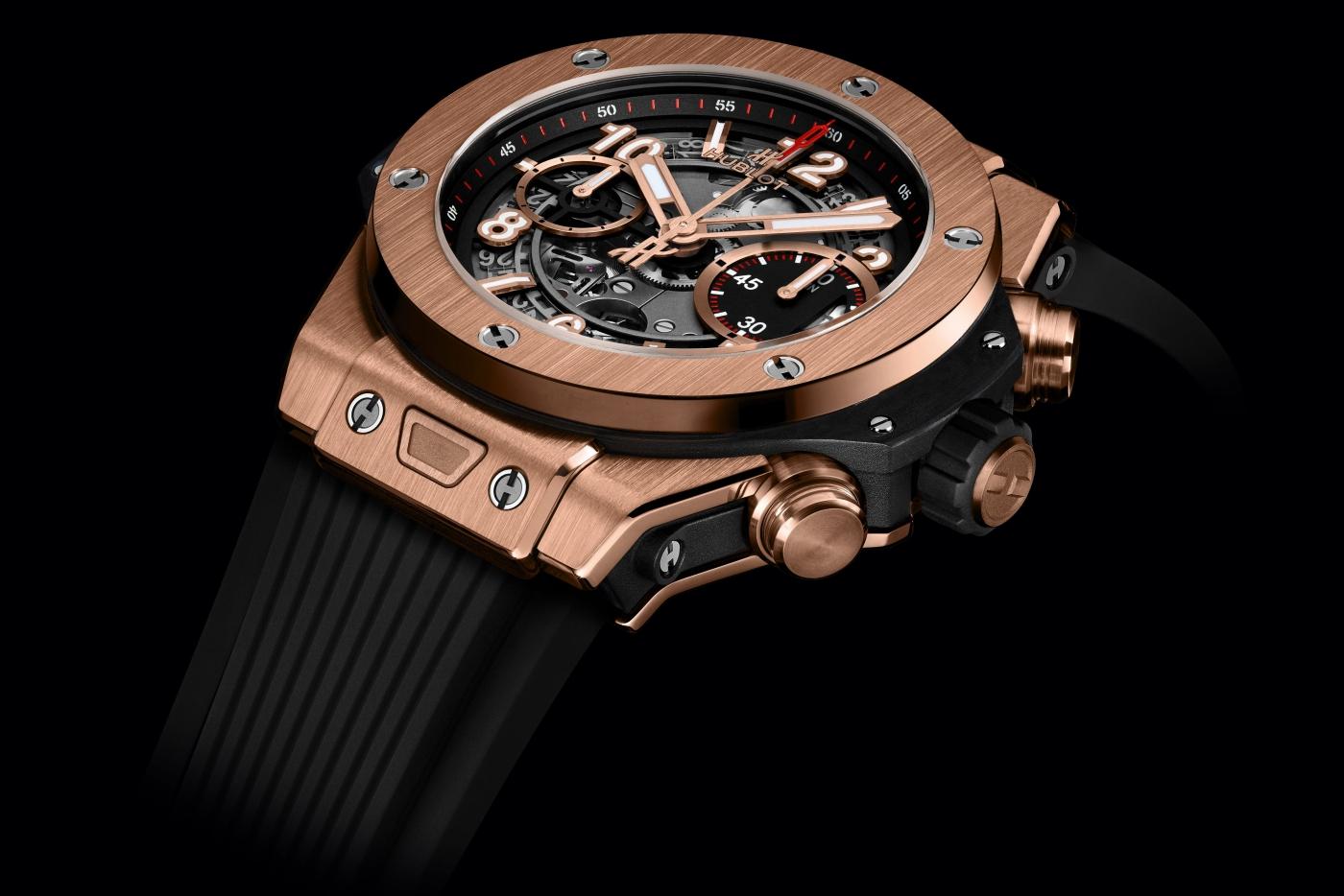 Kỳ Lân Luxury big bang unico king gold 42mm 441 ox 1180 rx main view HUBLOT BIG BANG UNICO KING GOLD
