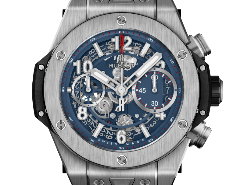 HUBLOT BIG BANG UNICO TITANIUM BLUE