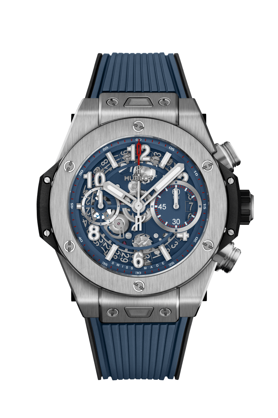 Kỳ Lân Luxury big bang unico titanium blue 42 mm soldier HUBLOT BIG BANG UNICO TITANIUM BLUE