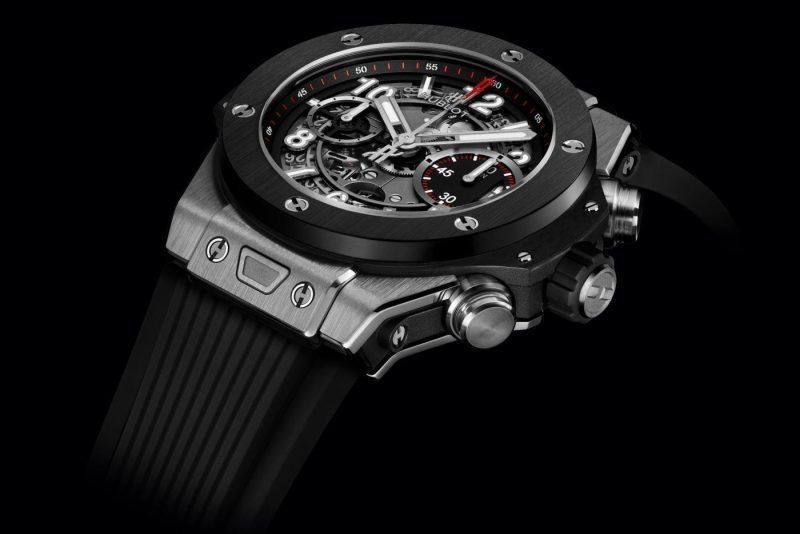 Kỳ Lân Luxury big bang unico titanium ceramic 42 mm 441 nm 1170 rx main view 1 HUBLOT BIG BANG UNICO TITANIUM CERAMIC