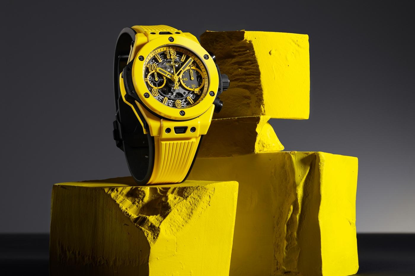 Kỳ Lân Luxury big bang unico yellow magic 42 mm lf6 Top những mẫu đồng hồ thể thao tuyệt vời được ra mắt năm 2021
