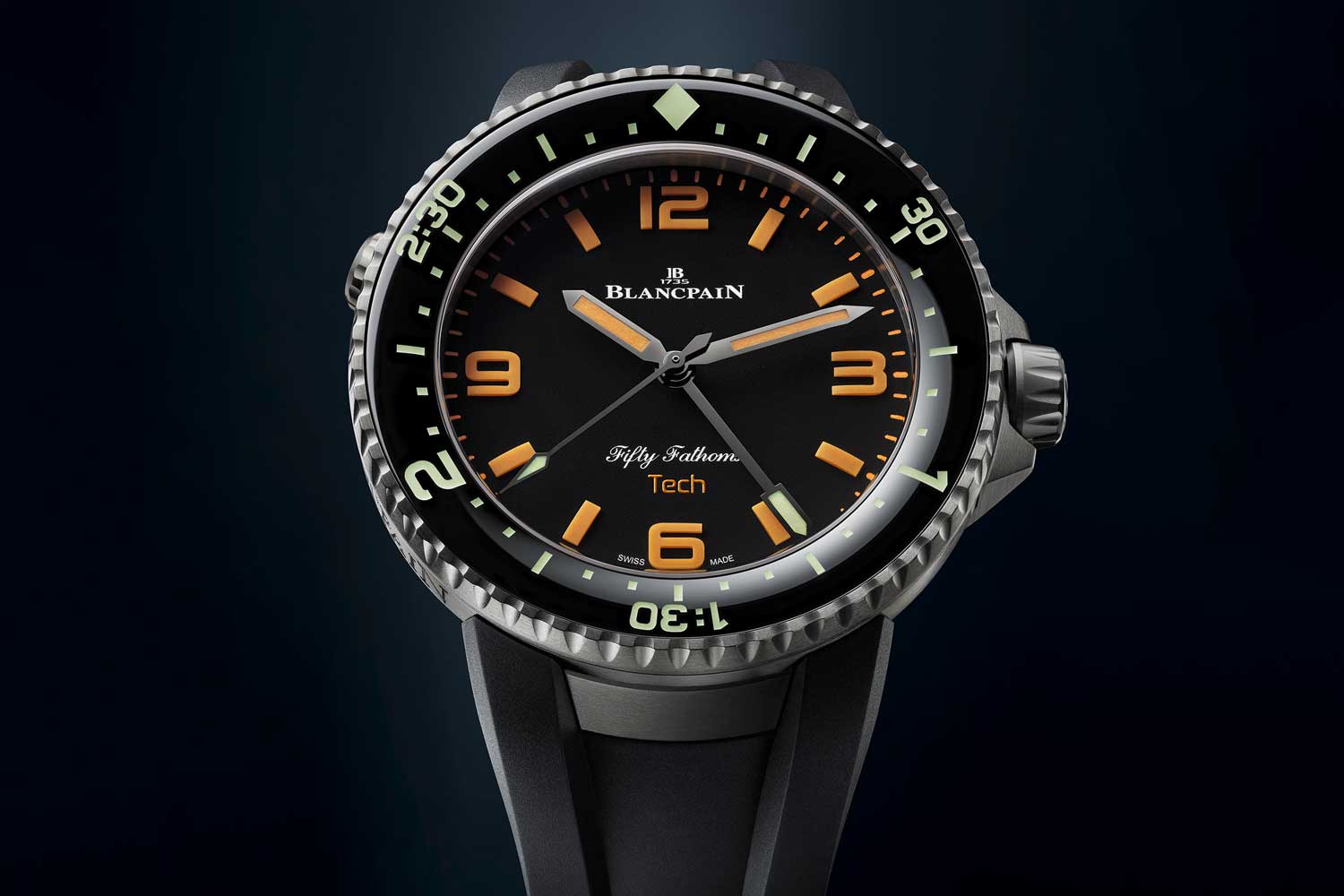 Kỳ Lân Luxury blancpain fifty fathoms 70th anniversary act 2 5 Đồng hồ Blancpain Fifty Fathoms Tech Gombessa