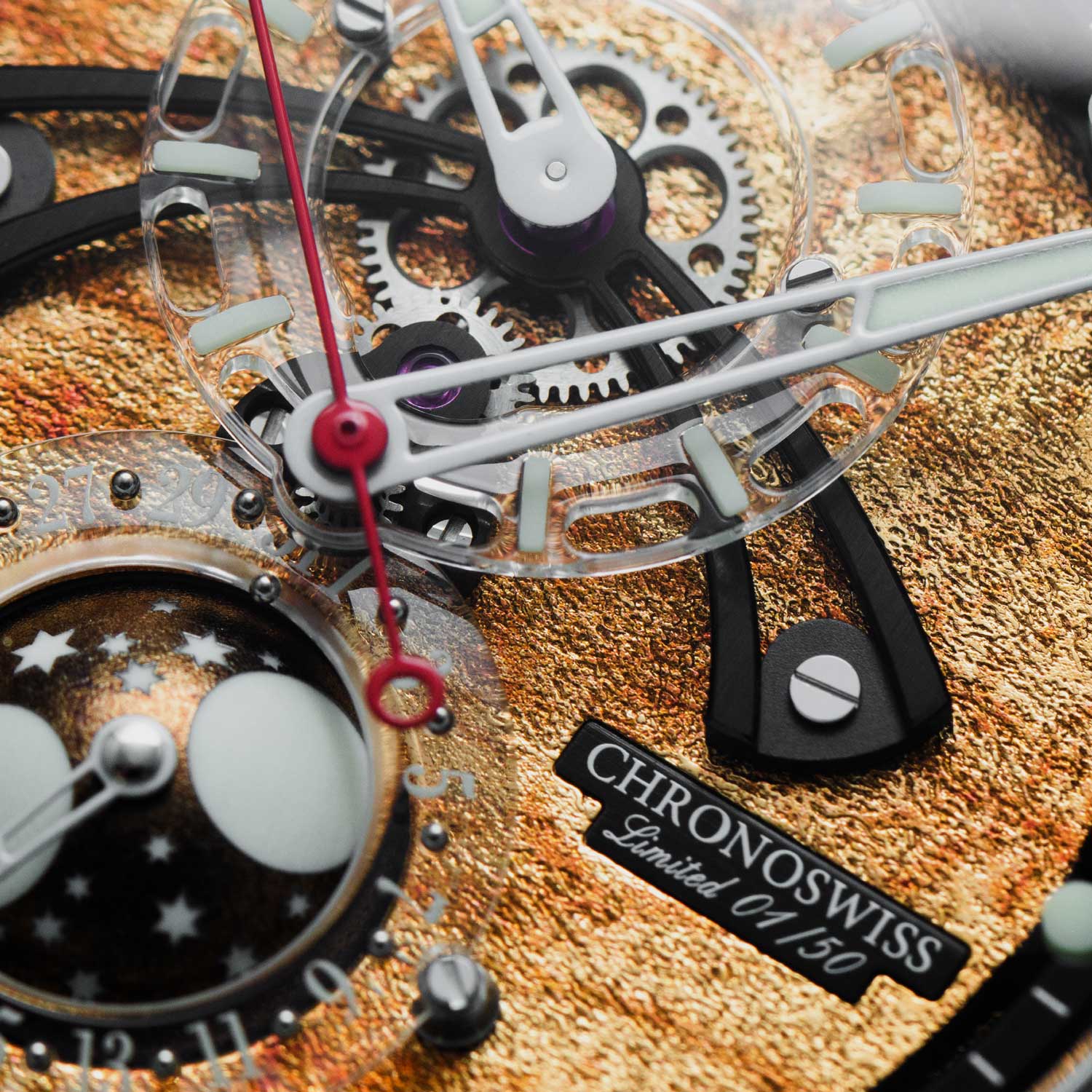 Bộ sưu tập đồng hồ bấm giờ không gian Chronoswiss