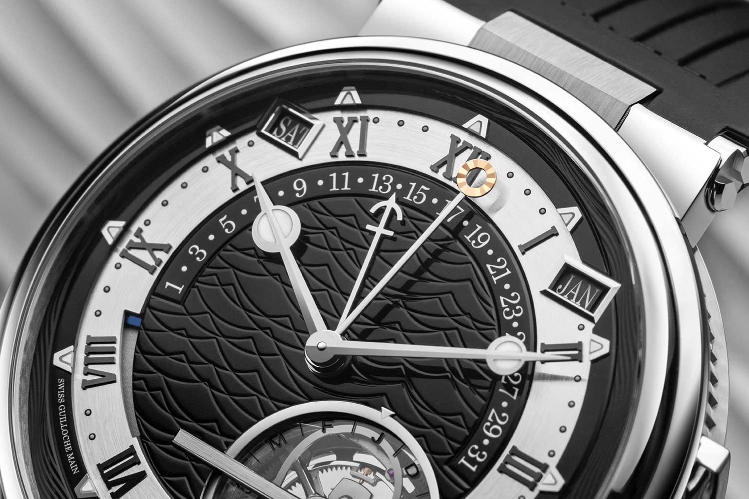 Đồng hồ Breguet Marine Tourbillon Equation Marchante 5887PT
