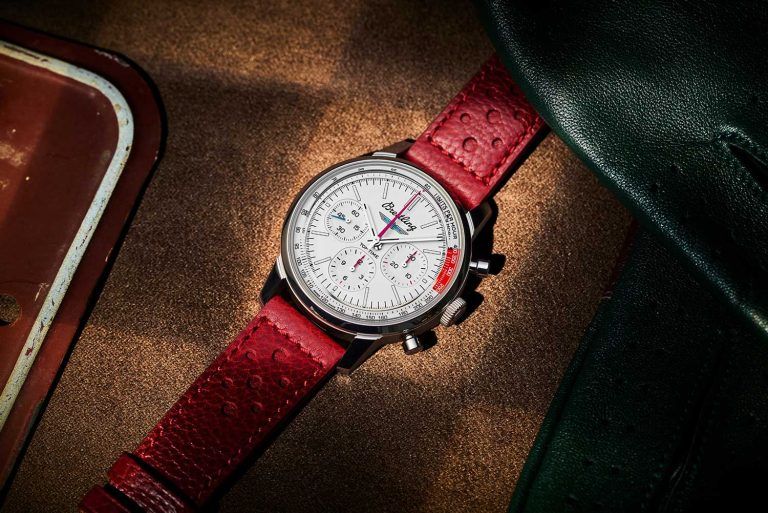 Kỳ Lân Luxury breitling hang dau ford thunderbird 2 Những mẫu đồng hồ bấm giờ xe đua cổ điển Breitling