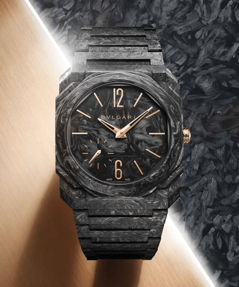 Kỳ Lân Luxury bulgari octo finissimo carbongold tu dong kylan Những chiếc đồng hồ mới của Bulgari tại Geneva Watch Days 2023