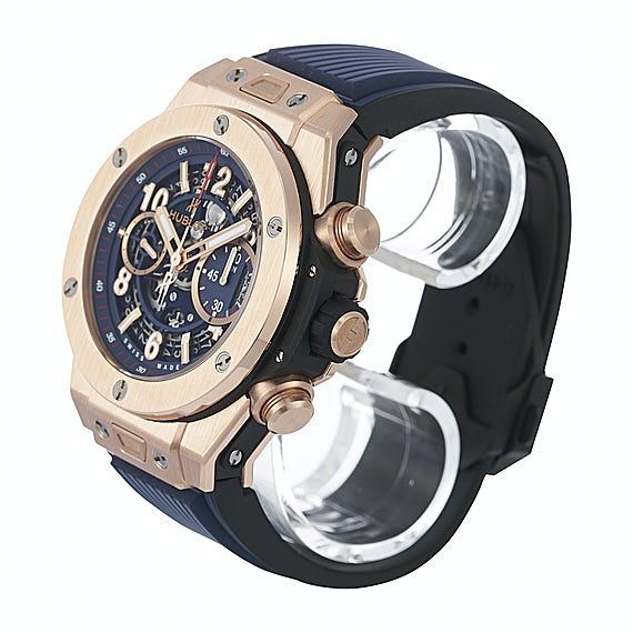 HUBLOT BIG BANG UNICO KING GOLD BLUE