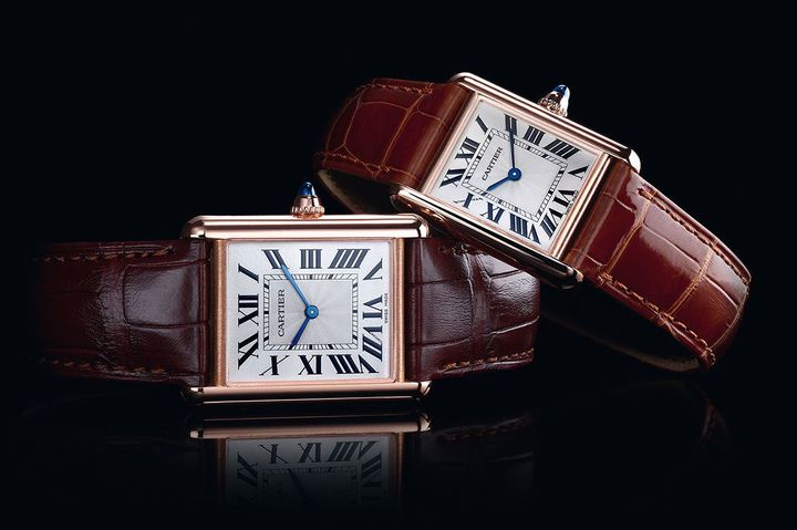 Kỳ Lân Luxury cartier tank louis cartier 100th anniversary 3 Kiểu dáng núm vặn độc đáo trên các mẫu đồng hồ phổ biến hiện nay là gì?