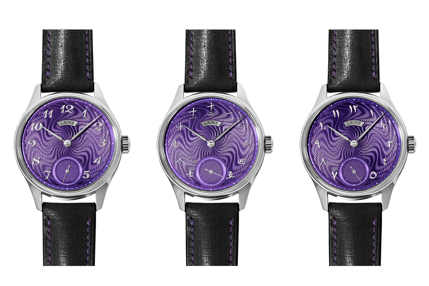 Kỳ Lân Luxury chronometer one love with double guilloche a main dial Đồng hồ Torsti Laine × Revolution “Chronometer One Love”