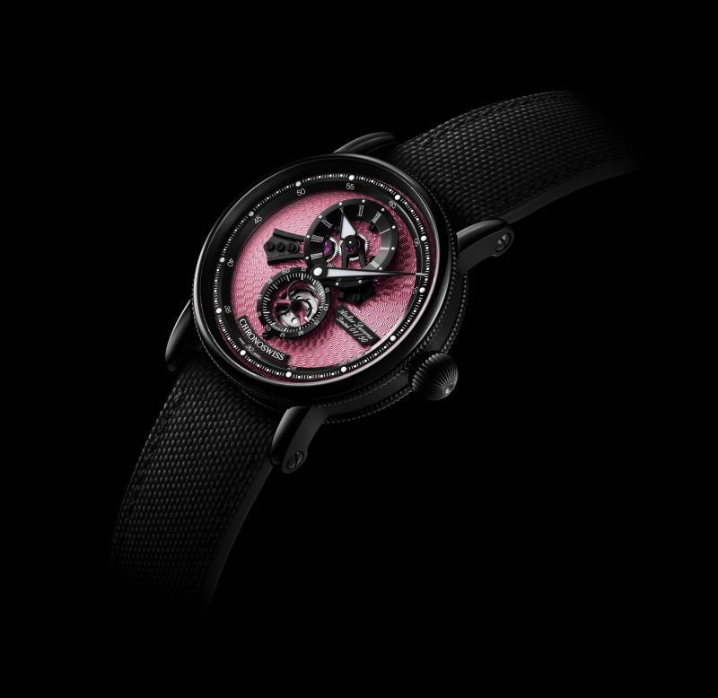 Kỳ Lân Luxury chronoswiss flying regulator open gear pink panther ch 8755 pibk 2 800x778 1 Top những mẫu đồng hồ thể thao tuyệt vời được ra mắt năm 2021(2)