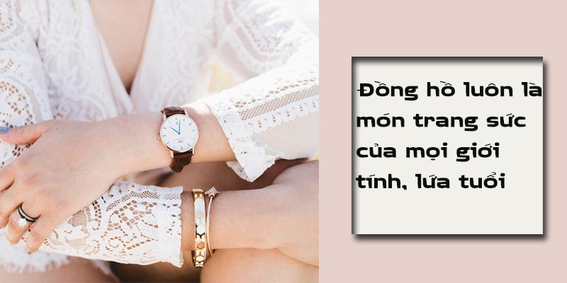 Kỳ Lân Luxury con gai nen deo dong ho tay nao Giải đáp thắc mắc: Phụ nữ nên đeo đồng hồ tay trái hay tay phải