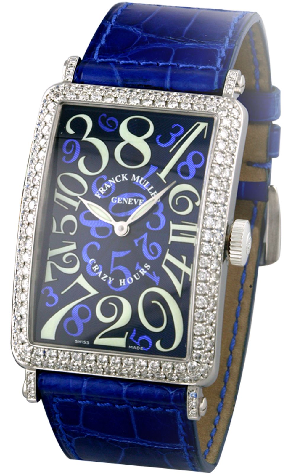 Kỳ Lân Luxury crazy hours 1200 ch d blue 32 40 x 54 60mm Gợi ý cách chọn đồng hồ cho những người mệnh Mộc