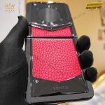 Kỳ Lân Luxury dien thoai man hinh gap vertu ironflip raspberry red calfskin 20 scaled 1 Điện thoại màn hình gập Vertu Ironflip Raspberry Red Calfskin