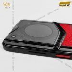 Kỳ Lân Luxury dien thoai man hinh gap vertu ironflip raspberry red calfskin 22 scaled 1 Điện thoại màn hình gập Vertu Ironflip Raspberry Red Calfskin