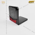 Kỳ Lân Luxury dien thoai man hinh gap vertu ironflip raspberry red calfskin 24 scaled 1 Điện thoại màn hình gập Vertu Ironflip Raspberry Red Calfskin