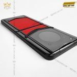 Kỳ Lân Luxury dien thoai man hinh gap vertu ironflip raspberry red calfskin 6 scaled 1 Điện thoại màn hình gập Vertu Ironflip Raspberry Red Calfskin