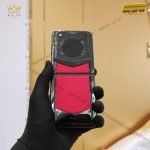 Kỳ Lân Luxury dien thoai man hinh gap vertu ironflip raspberry red calfskin 9 1 scaled 1 Điện thoại màn hình gập Vertu Ironflip Raspberry Red Calfskin