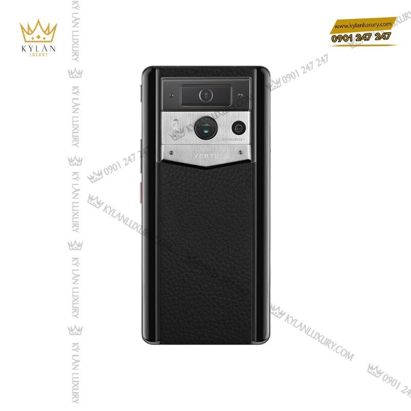 Kỳ Lân Luxury dien thoai metavertu 2 calfskin web3 ai phone jade black silver case 3 1 Điện thoại Metavertu 2 Calfskin Web3 AI Phone - Jade Black (Silver Case)